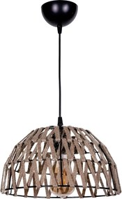 Simoza TopMebel E27 метал - въже таванна лампа в натурален цвят 30x30x70cm