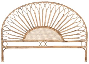 Табла за легло DKD Home Decor Естествен Слънчоглед Дървен Pатан 178 x 4 x 90 cm 178 x 4 x 127 cm