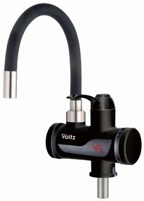 Разопакован: Нагревател за вода Oliver Voltz OV57100IW, За плот, 3300W, 30-60C, Гъвкав силиконов маркуч, IPX4, Черен