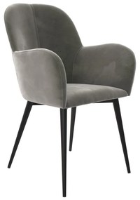 Сив тапициран трапезен стол Fitz – Støraa