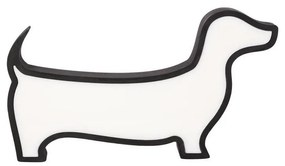 LED Детска настолна лампа DOG LED/12W/230V черна