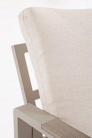 Бежов алуминиев градински комплект за отдих за 5 Elna – Bizzotto