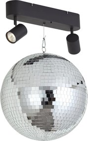 Ретро висяща лампа Диско топка с LED 2-светлинна с дистанционно управление - Discoball