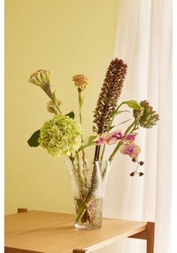 Стъклена ваза (височина 30 cm) Ruffle – Hübsch