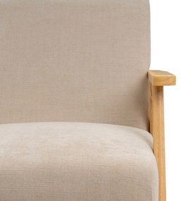 Бежово шенилово кресло Vintage – Casa Selección