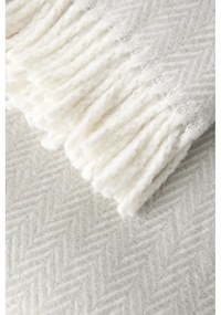 Светлосиво одеяло със съдържание на памук , 140 x 180 cm Skyline - Euromant