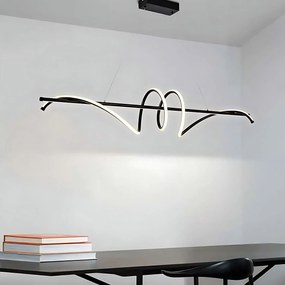 Lampa wisząca LHJ023-CP 120 cm BLACK