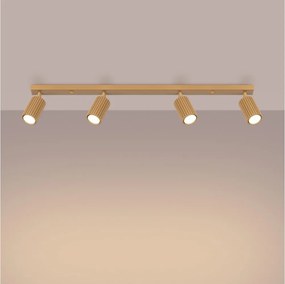 Brilagi - LED точково осветително тяло CRESTO 4xGU10/10W/230V златисто