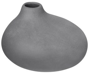 Тъмносиви порцеланови вази в комплект от 3 бр. (височина 9 cm) Nona – Blomus
