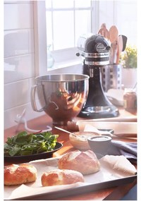 Планетарен миксер Artisan Elegance KitchenAid 5KSM175PSEOB, 300 W, 4.8 л, Direct drive, 10 скорости, Onyx Black