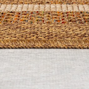 Външен килим в естествен цвят 160x230 cm Layla Border – Flair Rugs