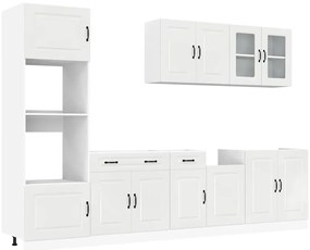 3314733 vidaXL Комплект кухненски шкафове от 7 части Kalmar, инженерно дърво