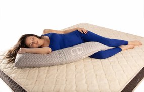 Възглавница за бременни с коноп и пълнеж от вълна Medico Hemp&Wool