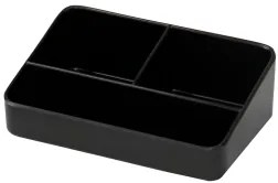Horecano - Хотелска поставка за комплименти 3 разделения черна 155x105x50mm (505706BK)