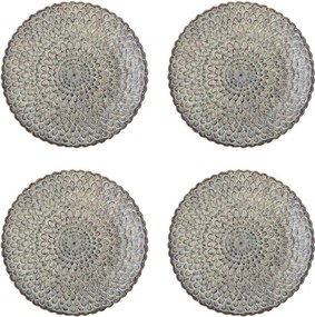 Сиви глинени чинии в комплект 4 бр. ø 26,5 cm Katrina – Bloomingville