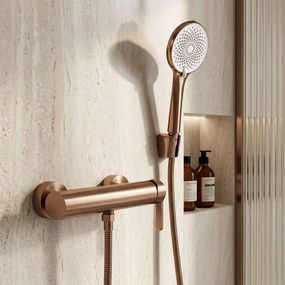 Смесител за вана REA Ontario Side Brush Copper
