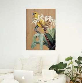 Рисуване Yellow Parrots L