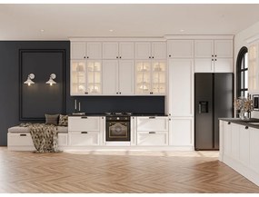 Бяла стенна лампа ø 21 cm Loret – GTV