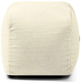 Кремав пуф от букле Plus 50 Lounge – SLOWDOWN