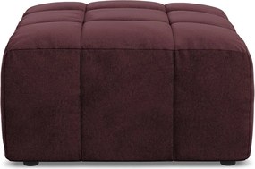 Бордо кадифена табуретка Aloha – Makamii