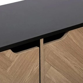 Рафт 5five Mix'n Door Chevrons, 6 отделения, Черен