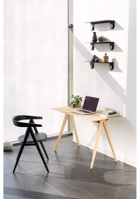 Работна маса от масивен дъб 60x120 cm Ava – Gazzda