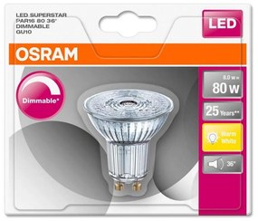 LED Демируема крушка GU10/7,2W/230V 2700K - Osram