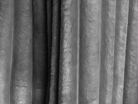 Сив сгъваем/с място за съхранение диван от рипсено кадифе 252 cm Kona – Makamii