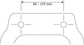 Тоалетна чиния с автоматично затваряне 36,5 x 45 см Boat – Wenko