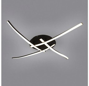 Brilagi - LED таванно осветително тяло STRIPES LED/32W/230V черно