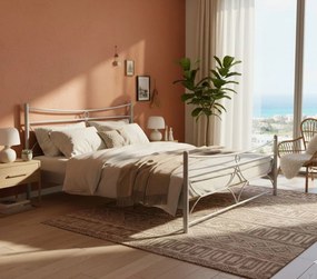 Легло Pier-90x200-White-Με ποδαρικό