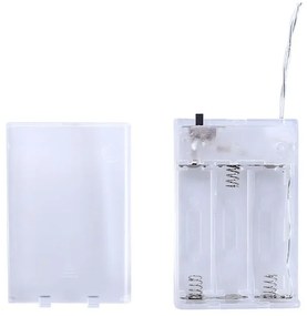 Прозрачна LED светлинна верига с форма на щифт, 20 светлини, дължина 3,35 м - DecoKing