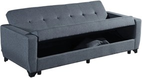 Разтегателен диван Baron 3seater-Сив