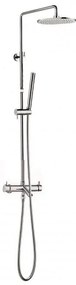 Душ система със смесител, пита, слушалка и шлаух 5338 "TEICH", Inter Ceramic