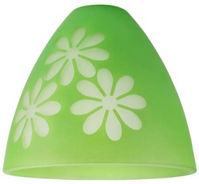 Резервно стъкло за полилей GARDEN E27, Ø 23 см, зелено