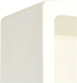 Кремав шкаф за книги 60x190 cm Naluno - Light &amp; Living