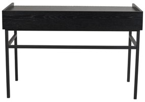 Работна маса с дъбов плот 120x61 cm Halifax - Rowico