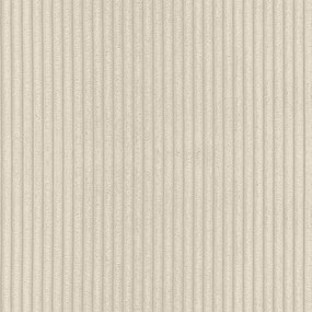 Кремав разтегателен ъглов диван с място за съхранение от рипсено кадифе (променлив) Luma – Ropez