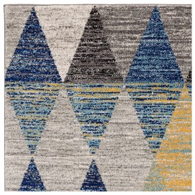 Син килим 200x290 cm Muse Harlequin Blue – Asiatic Carpets