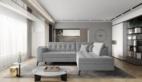 Ъглов диван Lanvin-Right-Gray