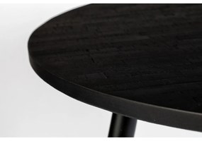 Кръгла маса за хранене от тиково дърво ø 110 cm Mo - White Label