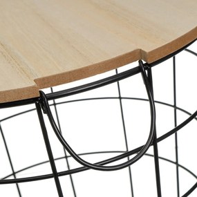 Кръгли маси за съхранение в комплект от 3 39x39 cm - Casa Selección