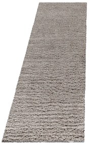 Светлокафява пътека 80x250 cm Fluffy – Ayyildiz Carpets