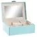 Кутия за бижута DKD Home Decor Зелен PU Дървен MDF (17 x 13 x 8,5 cm)
