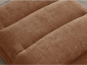 Оранжева шенилова табуретка Neil – Bobochic Paris