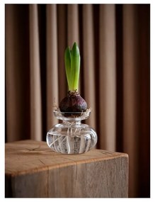 Стъклена ръчно изработена ваза (височина 9 cm) Inu – Zone