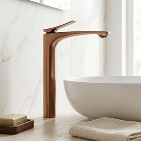 Смесител за мивка PREMIUM Rea Vision Brush Copper High
