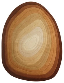 Вълнен килим в тухлен цвят 160x230 cm Puddle Ombre Wool – Flair Rugs