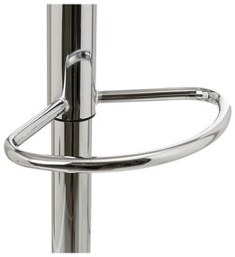 Бели тапицирани бар столове в комплект с регулируема височина 2 бр. (височина на седалката 63 cm) – Casa Selección