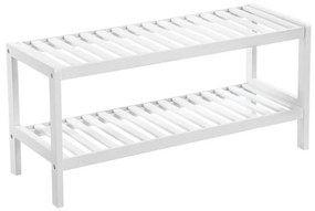 Шкаф за обувки MATE бял